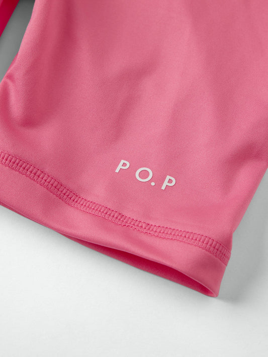 Polarn O. Pyret Pink UPF 50 Plain Swim Shorts image 2