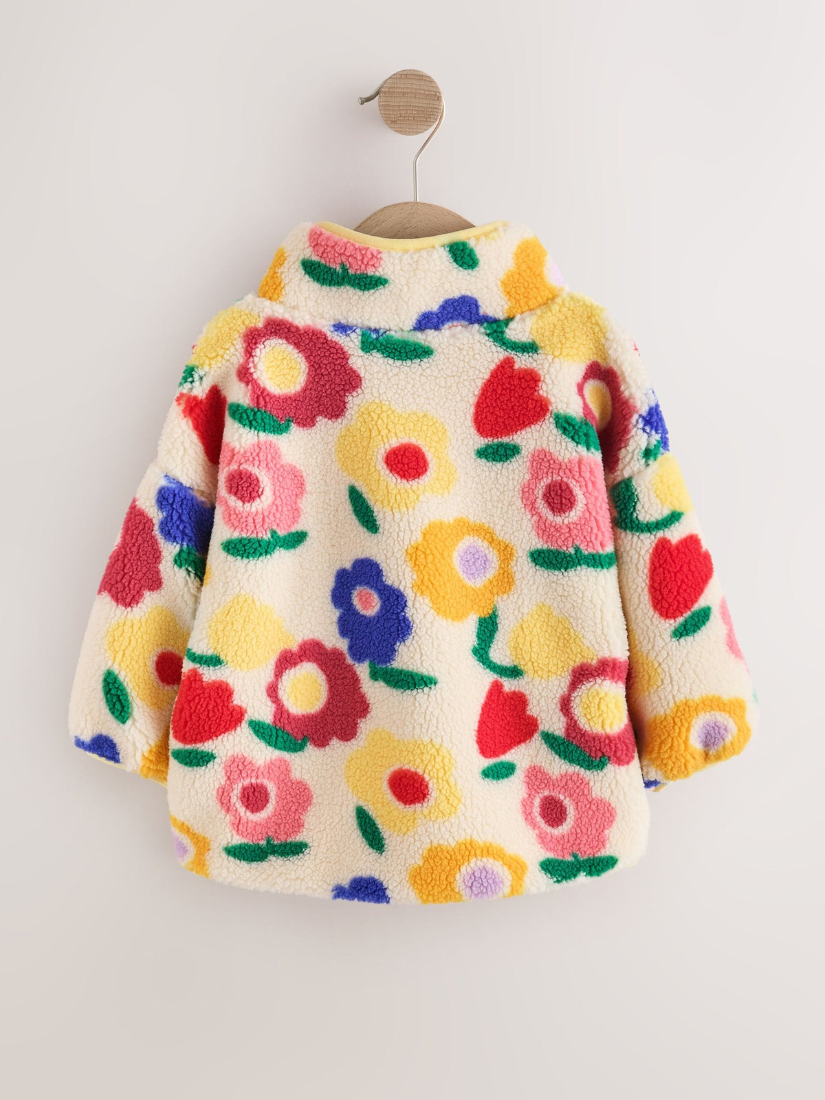 Dsiney Kidz - Yellow Flower Half Zip Fleece (3mths-7yrs) image 2