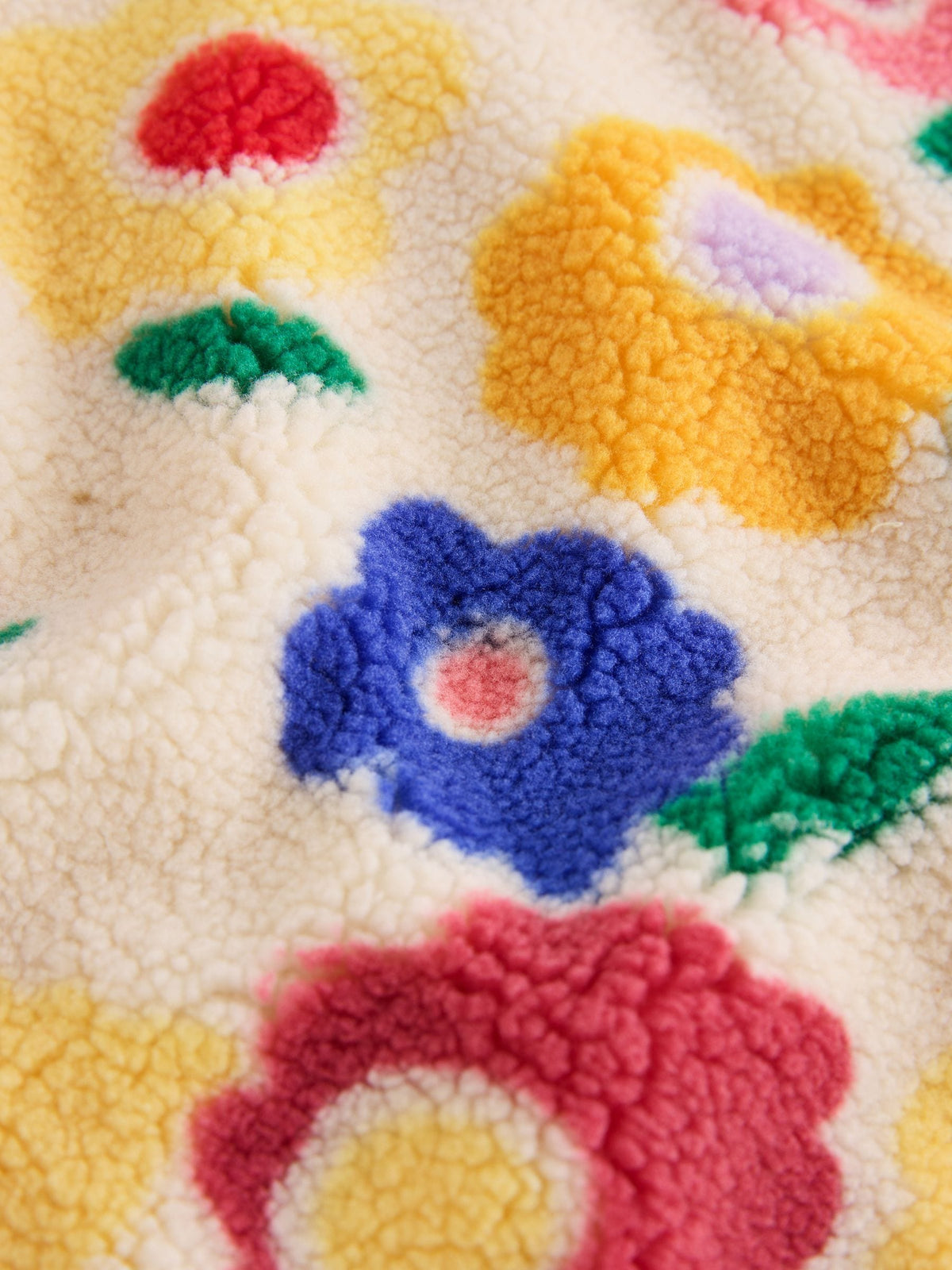 Dsiney Kidz - Yellow Flower Half Zip Fleece (3mths-7yrs) image 3