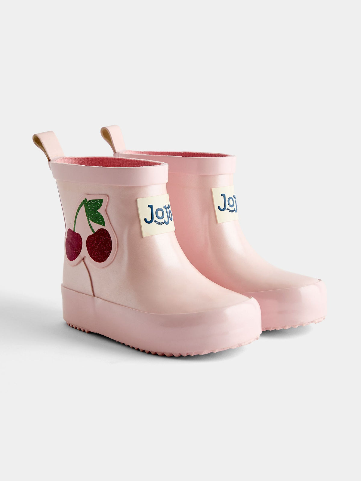 Dsiney Kidz - JoJo Maman Bébé Pink Cherry Ankle Wellies image 1