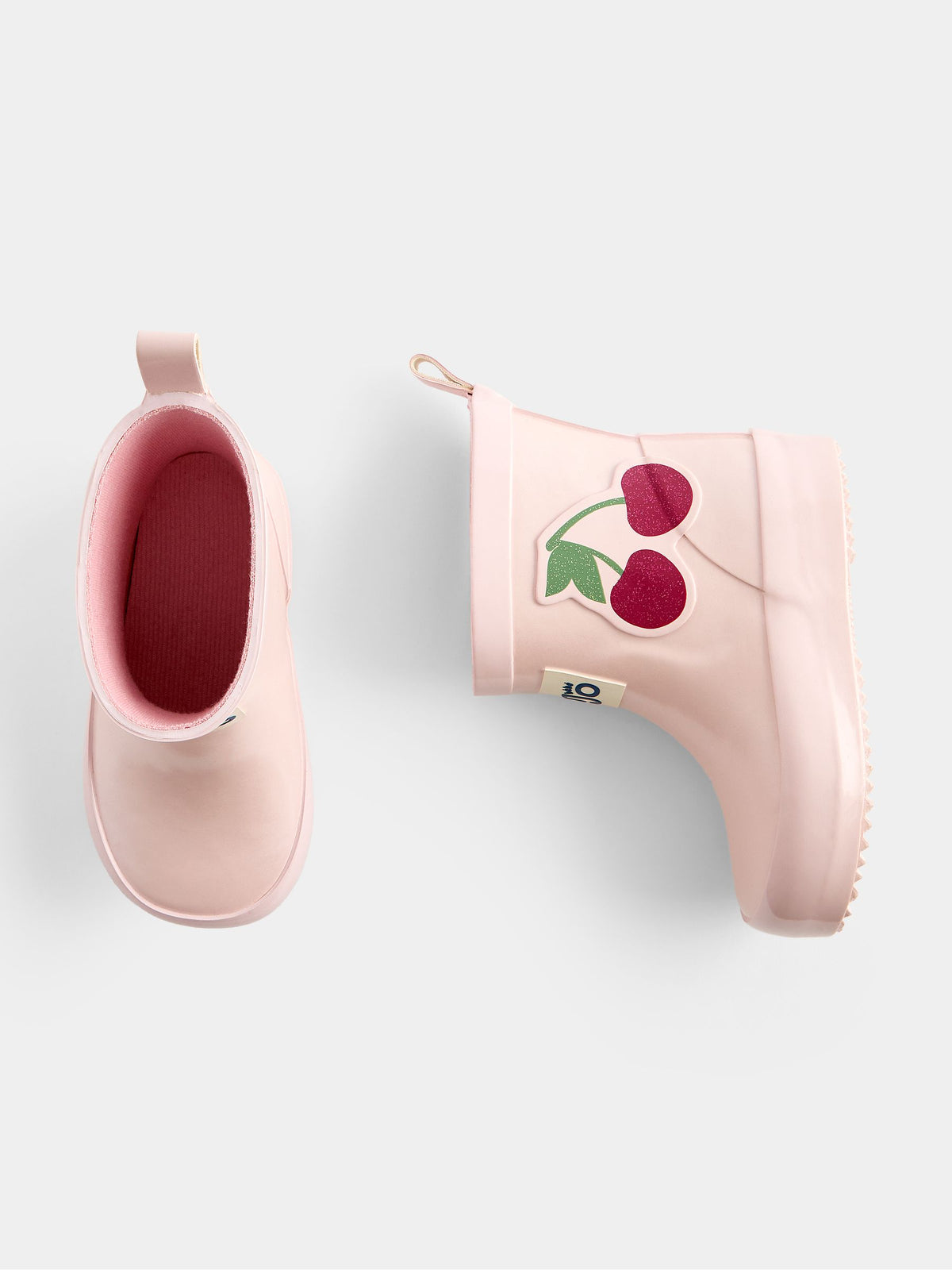 Dsiney Kidz - JoJo Maman Bébé Pink Cherry Ankle Wellies image 4