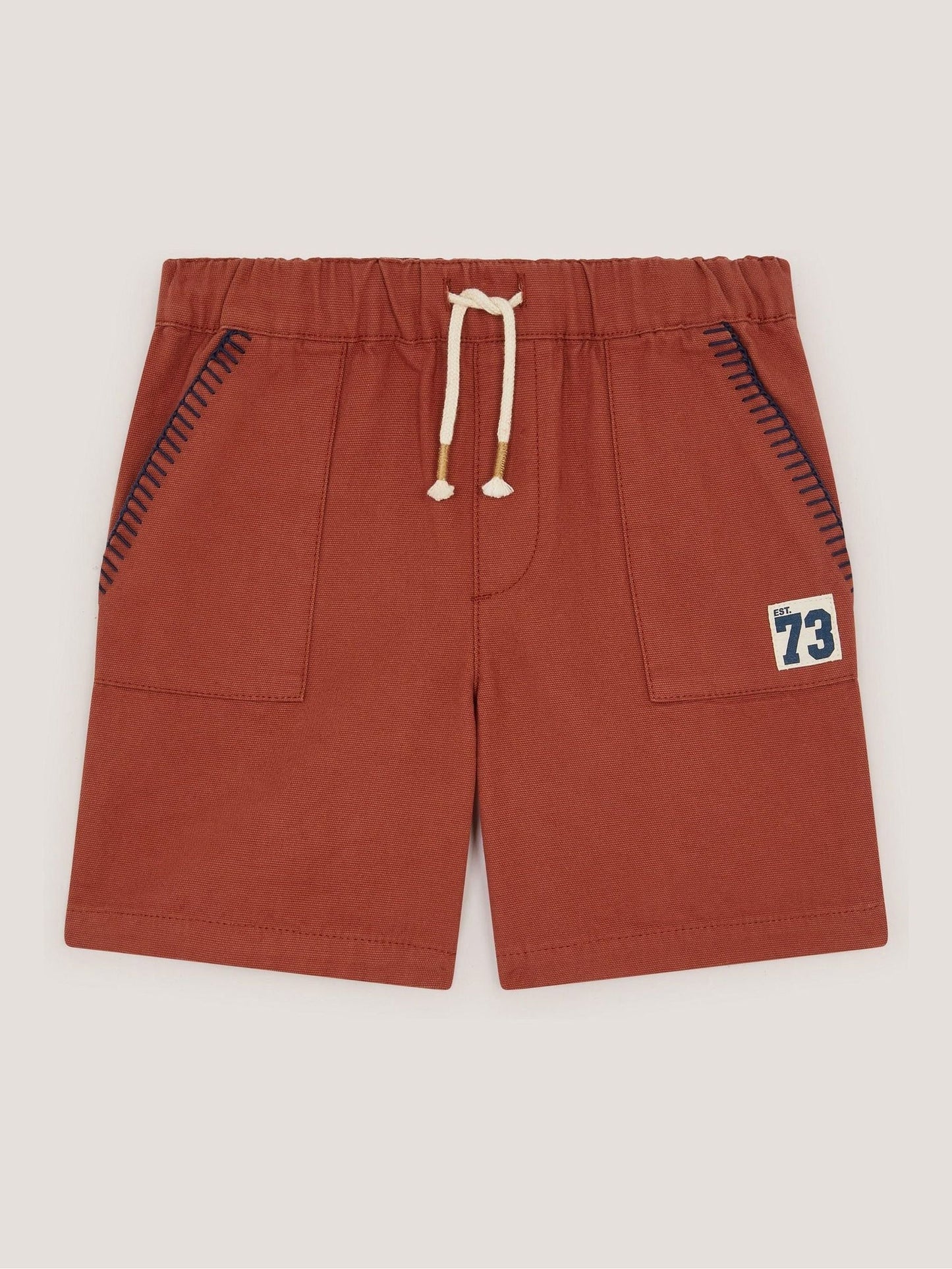 Dsiney Kidz - Monsoon Red Whipstitch Drawstring Shorts image 3