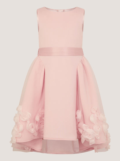 Monsoon Pink Eloise Appliqué Rose Dress image 2