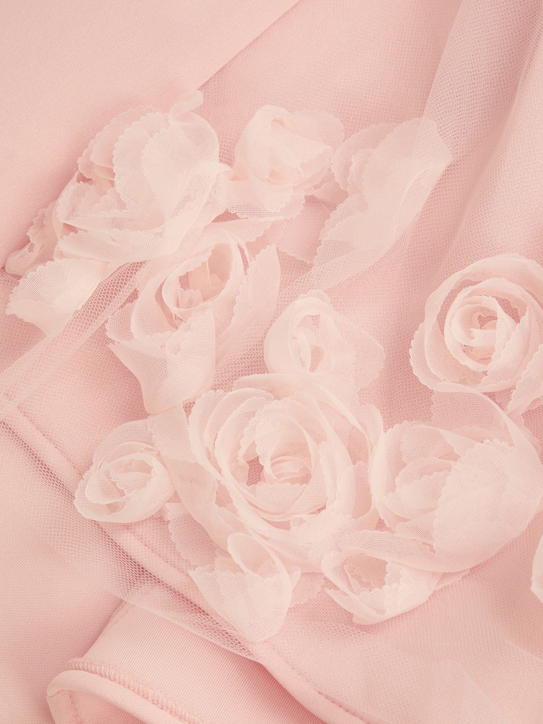 Monsoon Pink Eloise Appliqué Rose Dress image 4