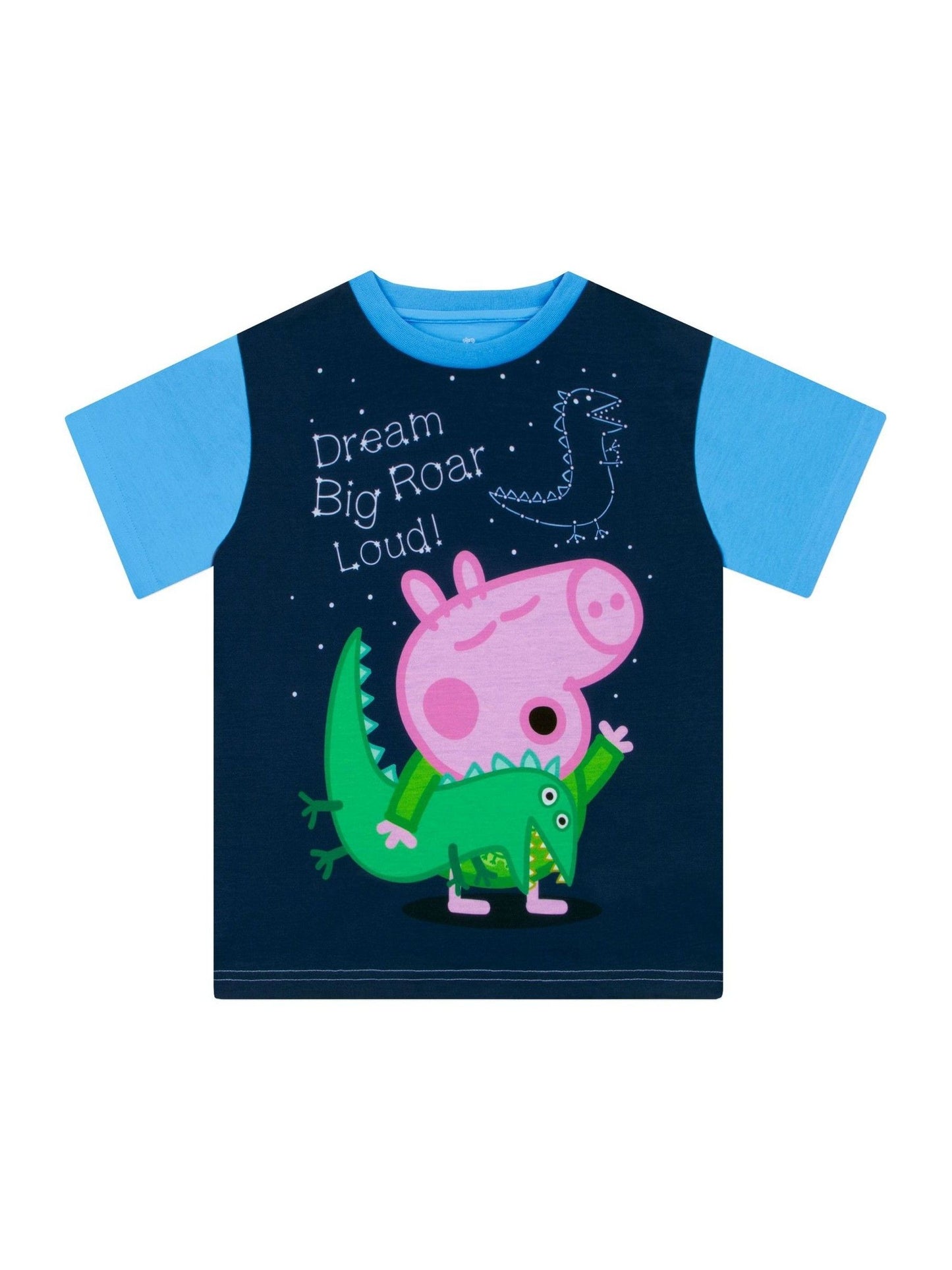 Dsiney Kidz - Character Blue George Pig Short Sleeve Pyjamas image 2