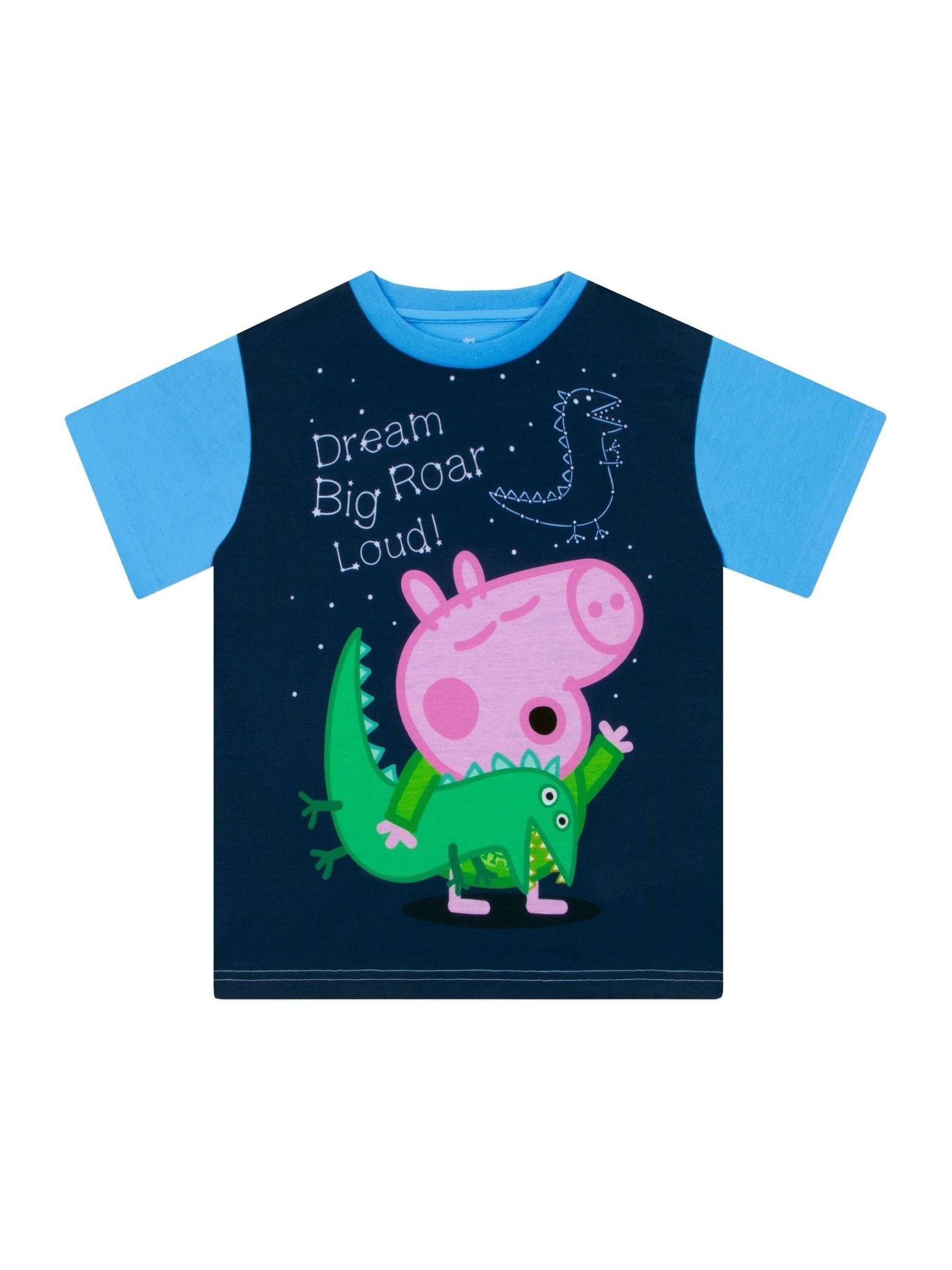 Dsiney Kidz - Character Blue George Pig Short Sleeve Pyjamas image 2