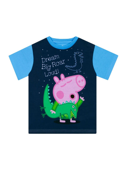 Dsiney Kidz - Character Blue George Pig Short Sleeve Pyjamas image 2