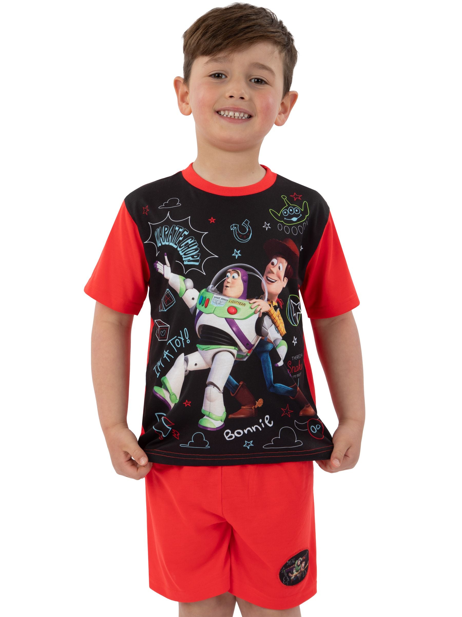 Dsiney Kidz - Character Red Disney Toy Story Buzz And Woody Pyjamas image 2