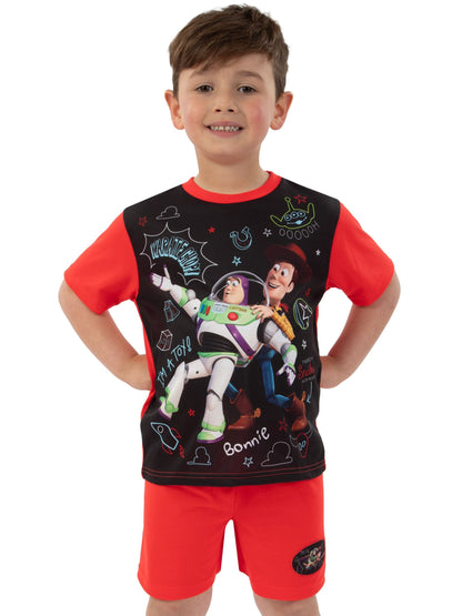 Dsiney Kidz - Character Red Disney Toy Story Buzz And Woody Pyjamas image 3