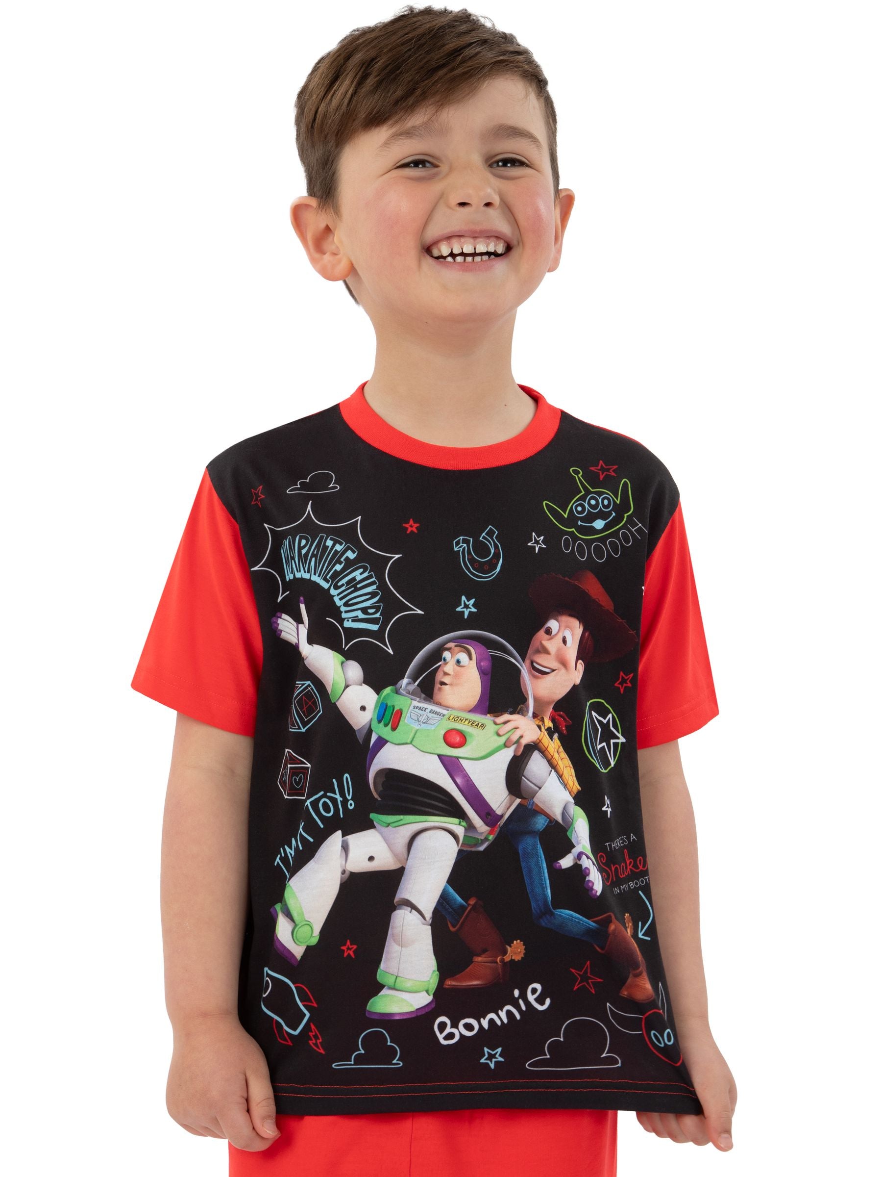 Dsiney Kidz - Character Red Disney Toy Story Buzz And Woody Pyjamas image 6