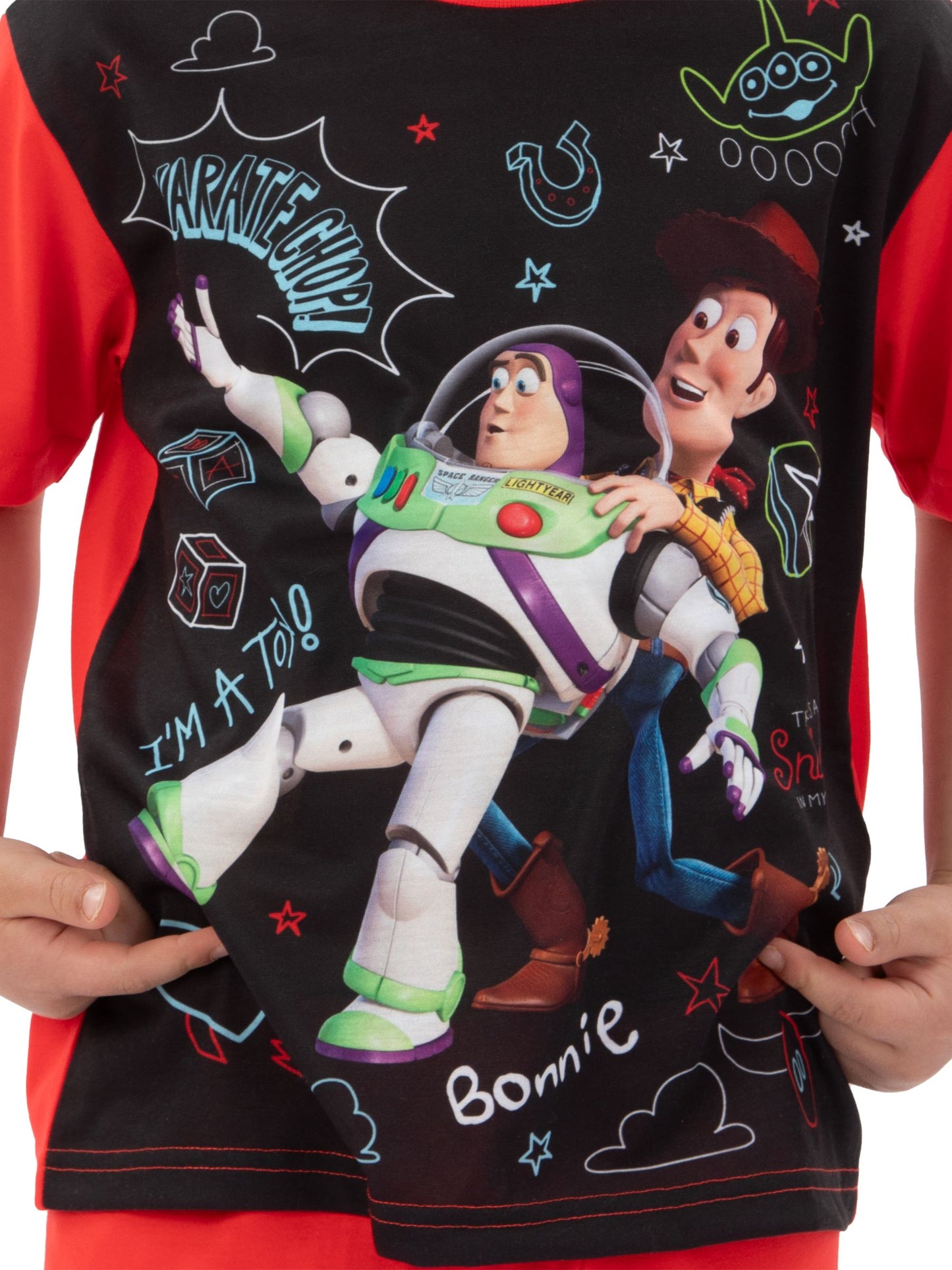 Dsiney Kidz - Character Red Disney Toy Story Buzz And Woody Pyjamas image 7