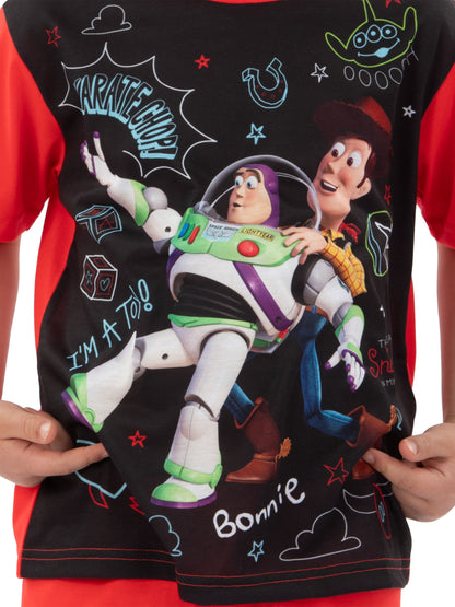 Dsiney Kidz - Character Red Disney Toy Story Buzz And Woody Pyjamas image 7
