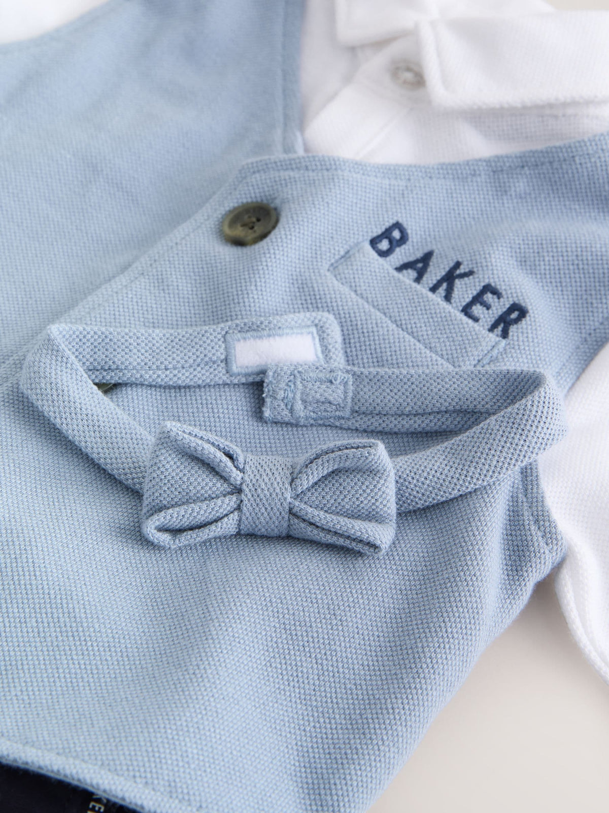 Dsiney Kidz - Baker by Ted Baker Blue Smart Mockable Waistcoat image 5
