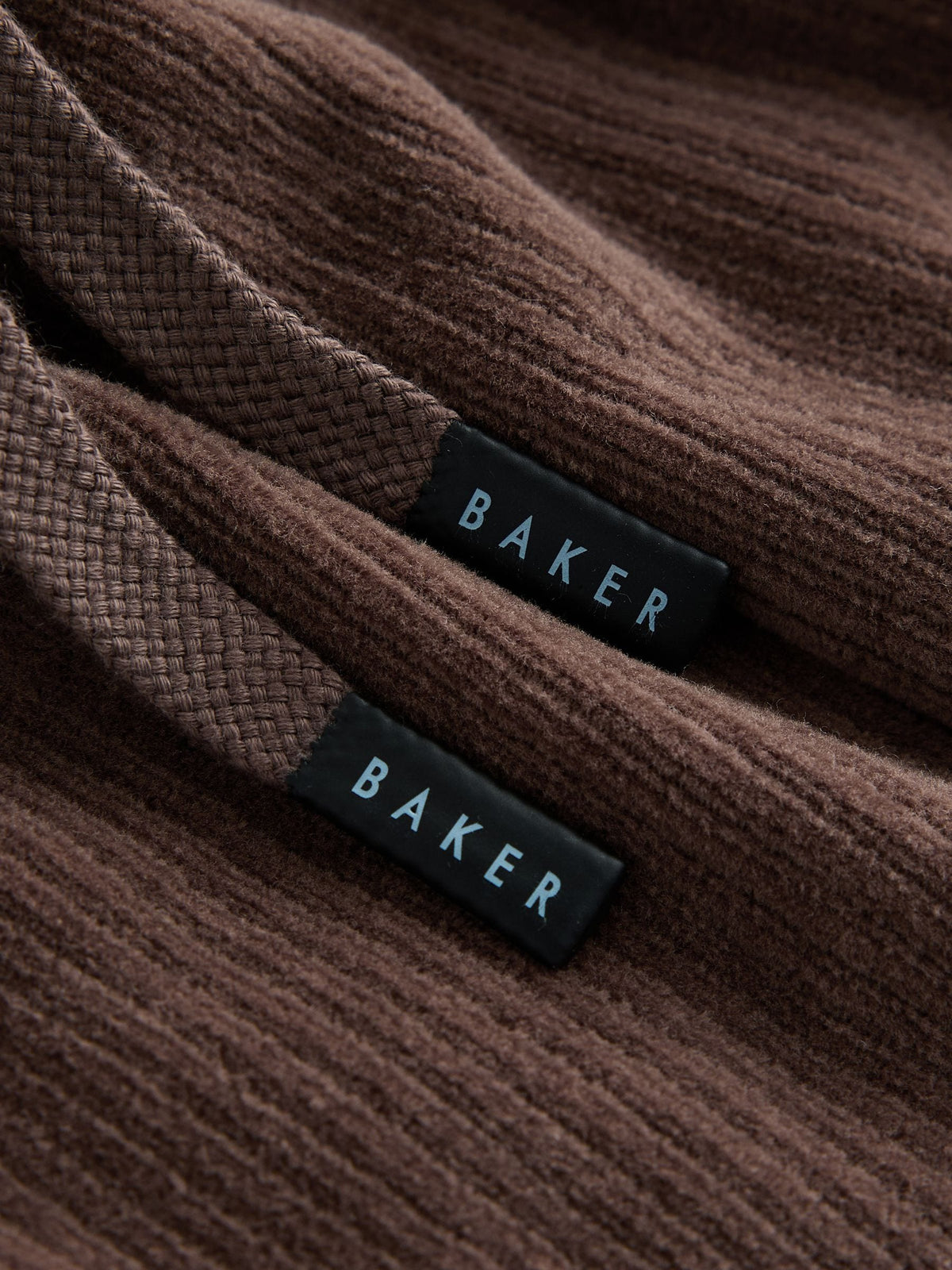 Baker by Ted Baker Brown 3 Piece Cord Jacket Blue T-Shirt and Joggers Set - image 17