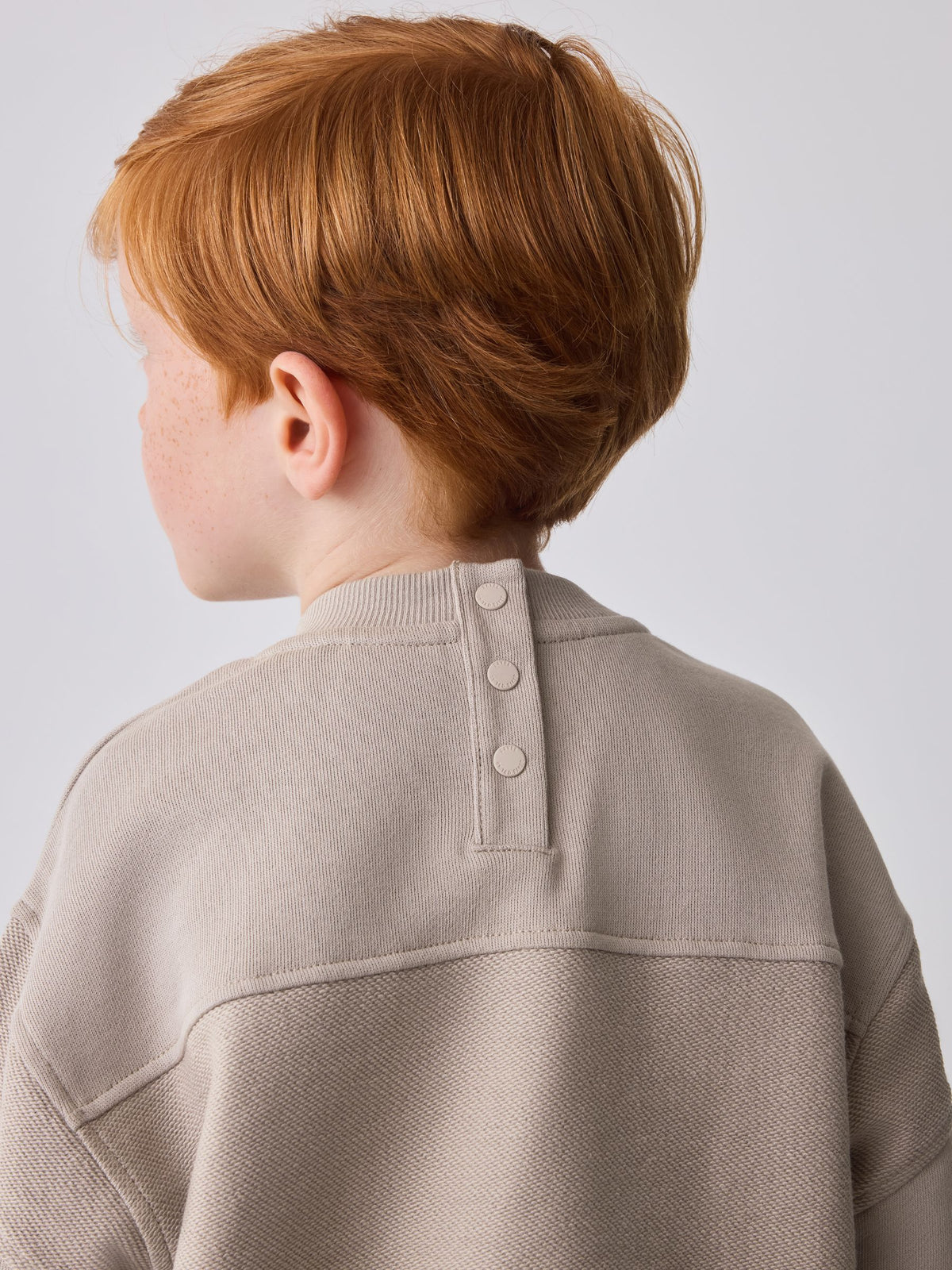 Dsiney Kidz - Baker by Ted Baker Stone Textured Sweatshirt and Joggers Set image 5