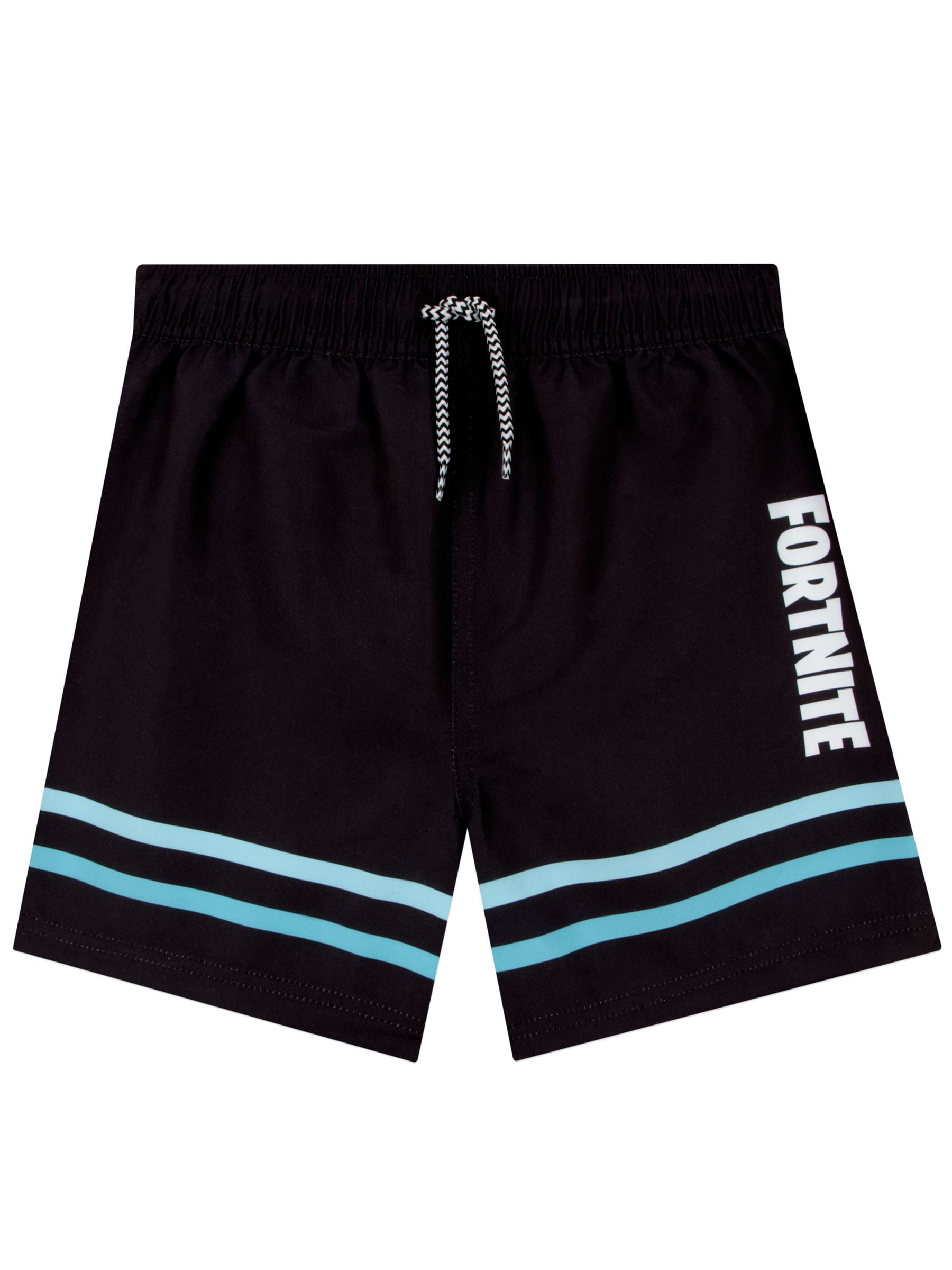 Character Blue Fortnite Long Sleeve Rash Guard And Swim Shorts Set image 3