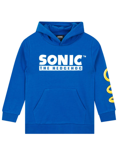 Dsiney Kidz - Character Blue Sonic The Hedgehog Hoodie With 3D Features image 2