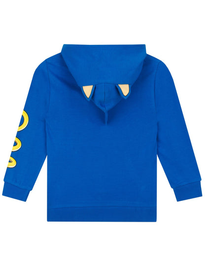 Dsiney Kidz - Character Blue Sonic The Hedgehog Hoodie With 3D Features image 3