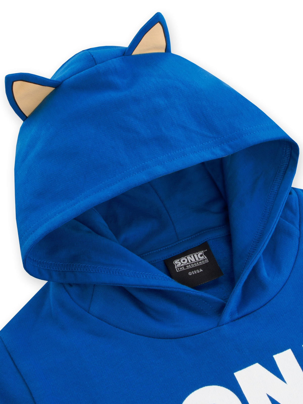 Dsiney Kidz - Character Blue Sonic The Hedgehog Hoodie With 3D Features image 5