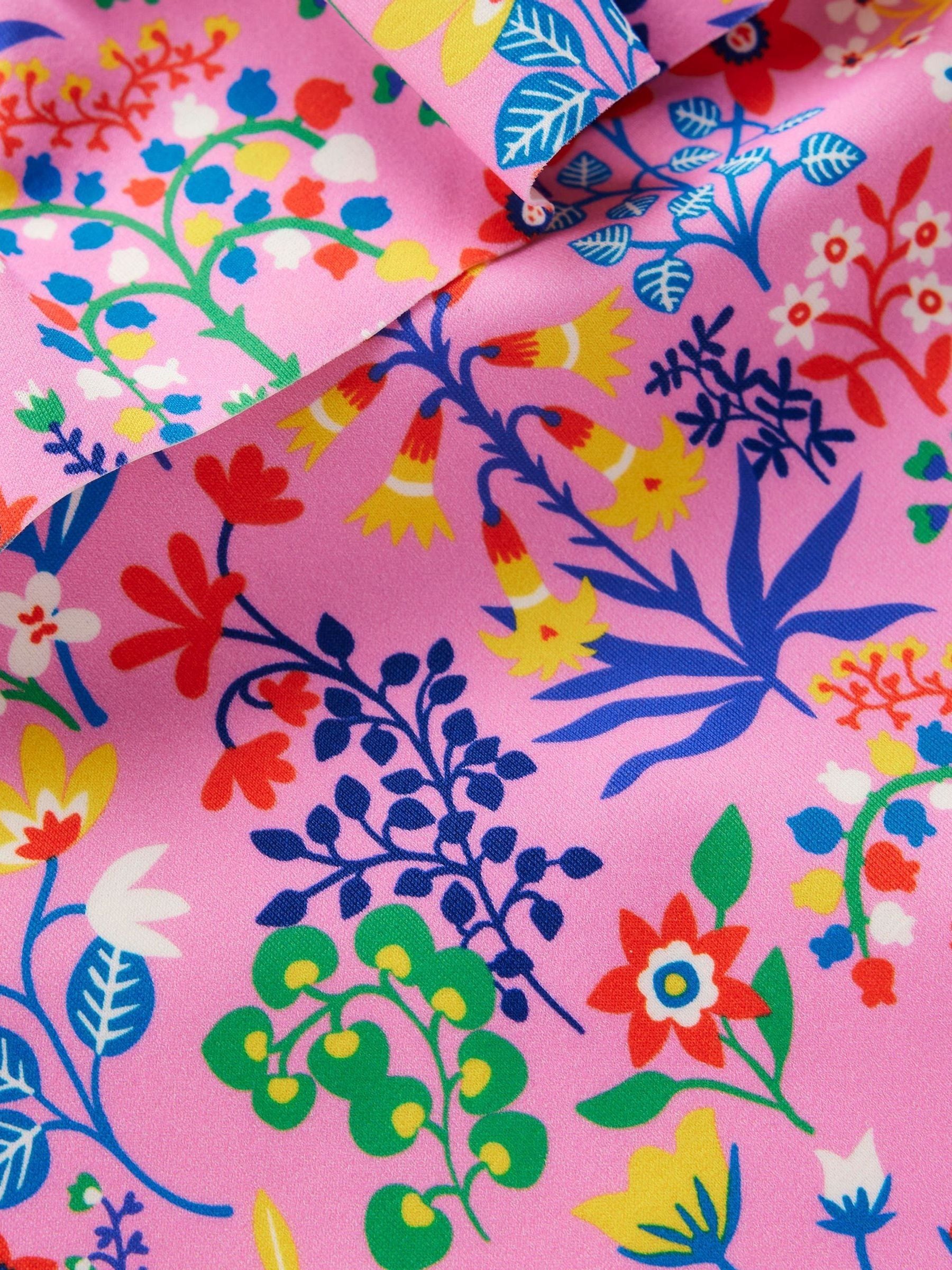 Boden Pink Lila One Shoulder Swimsuit image 3