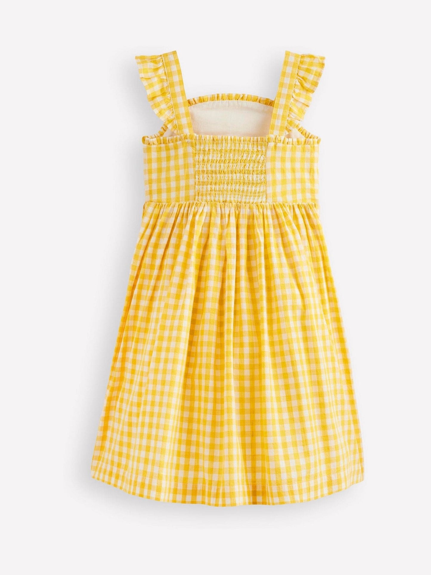 Boden Yellow Novelty Strappy Dress image 3