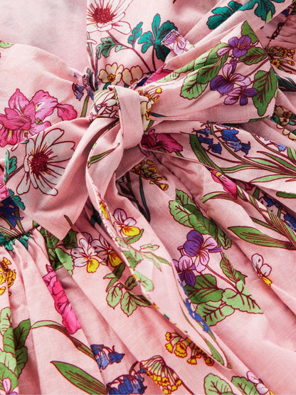 Boden Pink Bow Back Midi Dress image 4