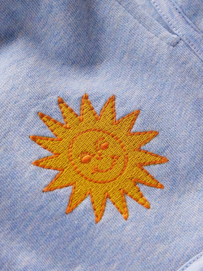 Boden Blue Jersey Boxing Shorts image 4