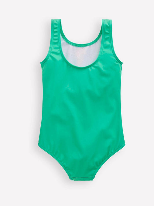 Dsiney Kidz - Boden Green Scoop Back Appliqué Swimsuit image 2