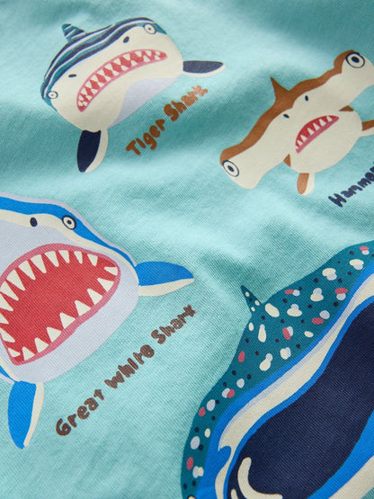 Boden Blue Glow In The Dark T-Shirt image 3