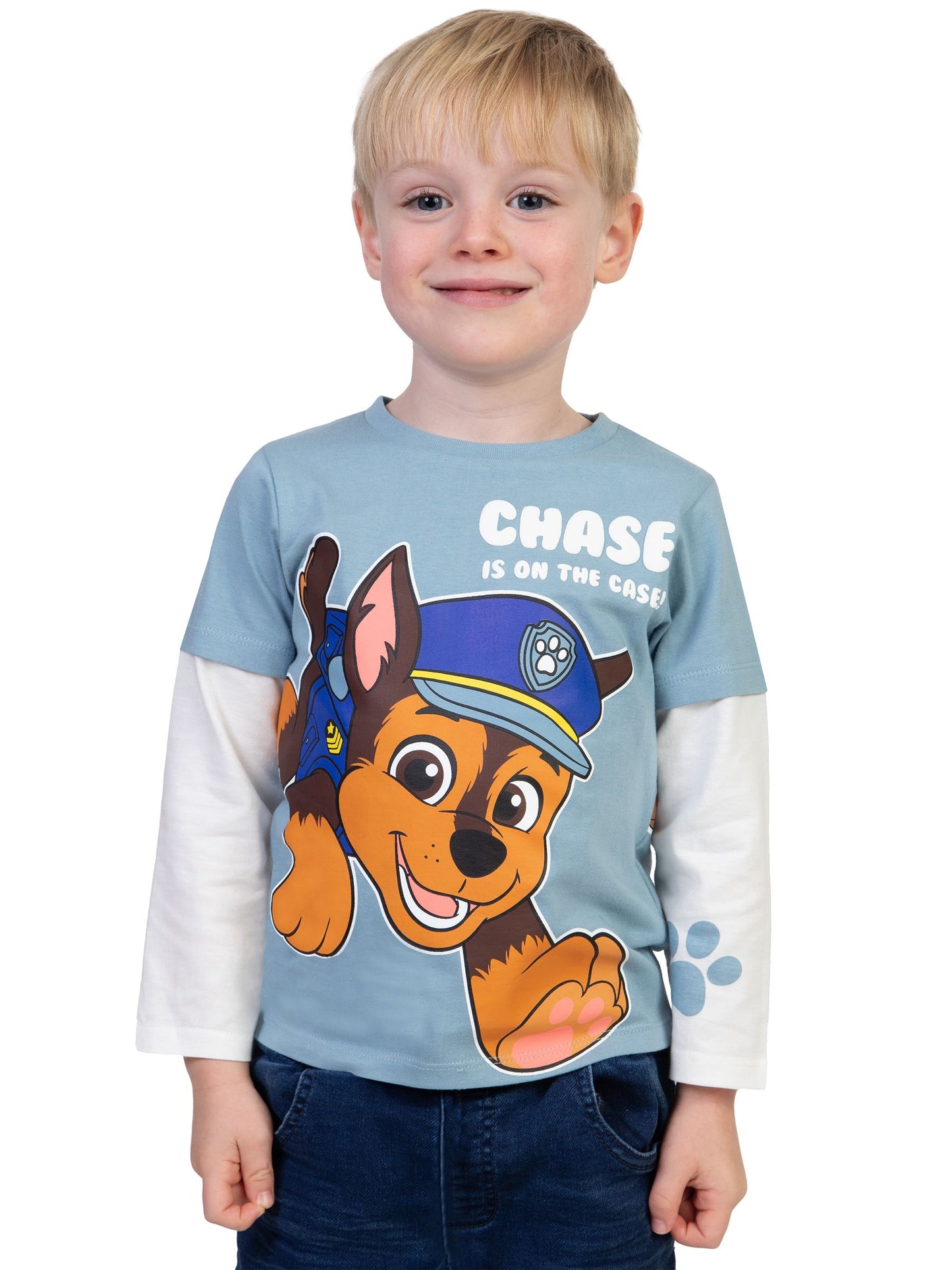 Character Blue PAW Patrol Chase Long Sleeve T-Shirt image 7