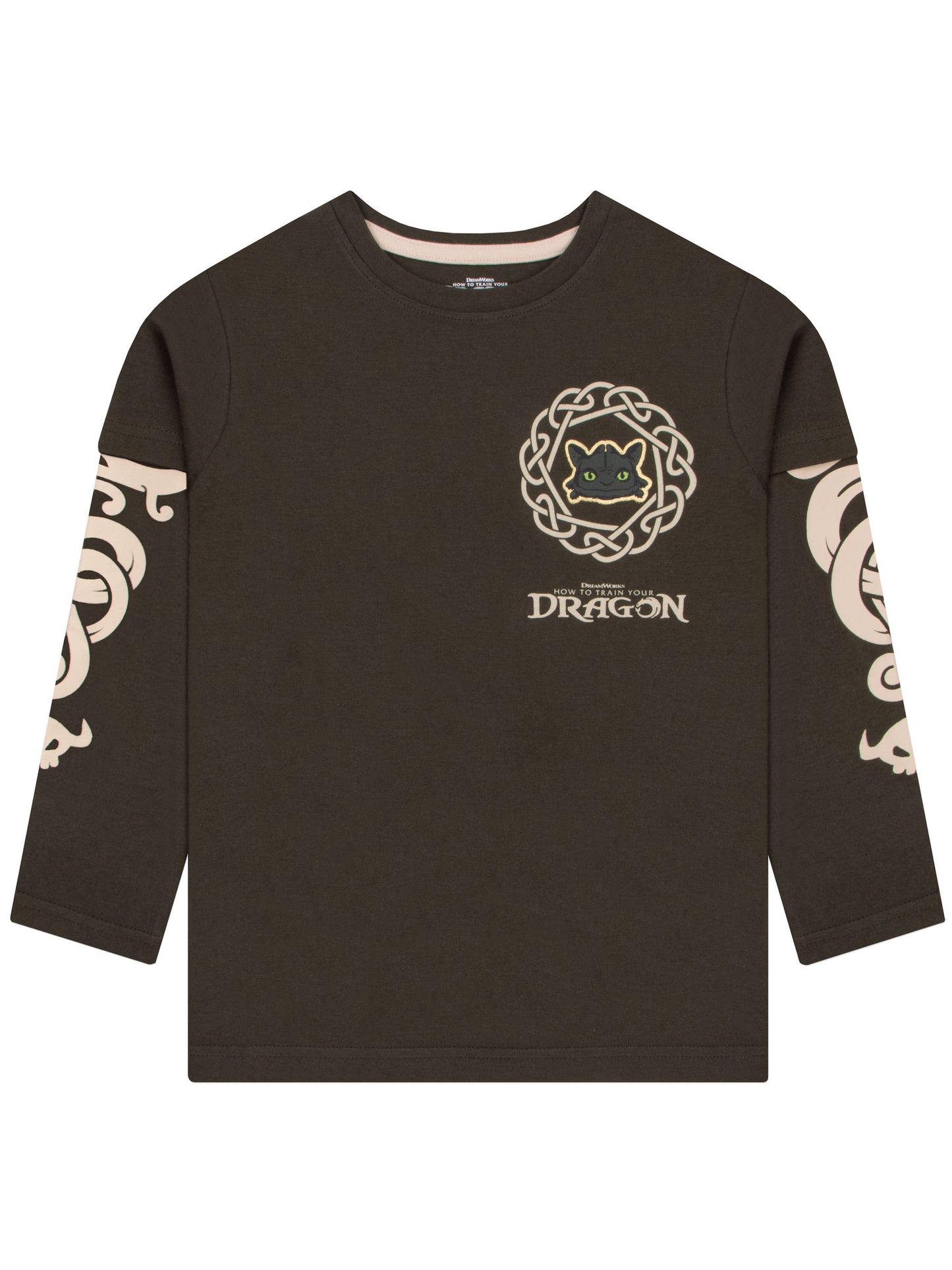 Character Brown How To Train Yor Dragon Long Sleeve T-Shirt image 1