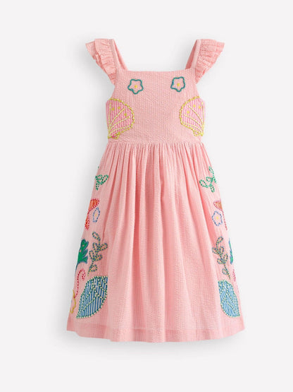 Boden Pink Annalisa Twirly Sun Dress image 1