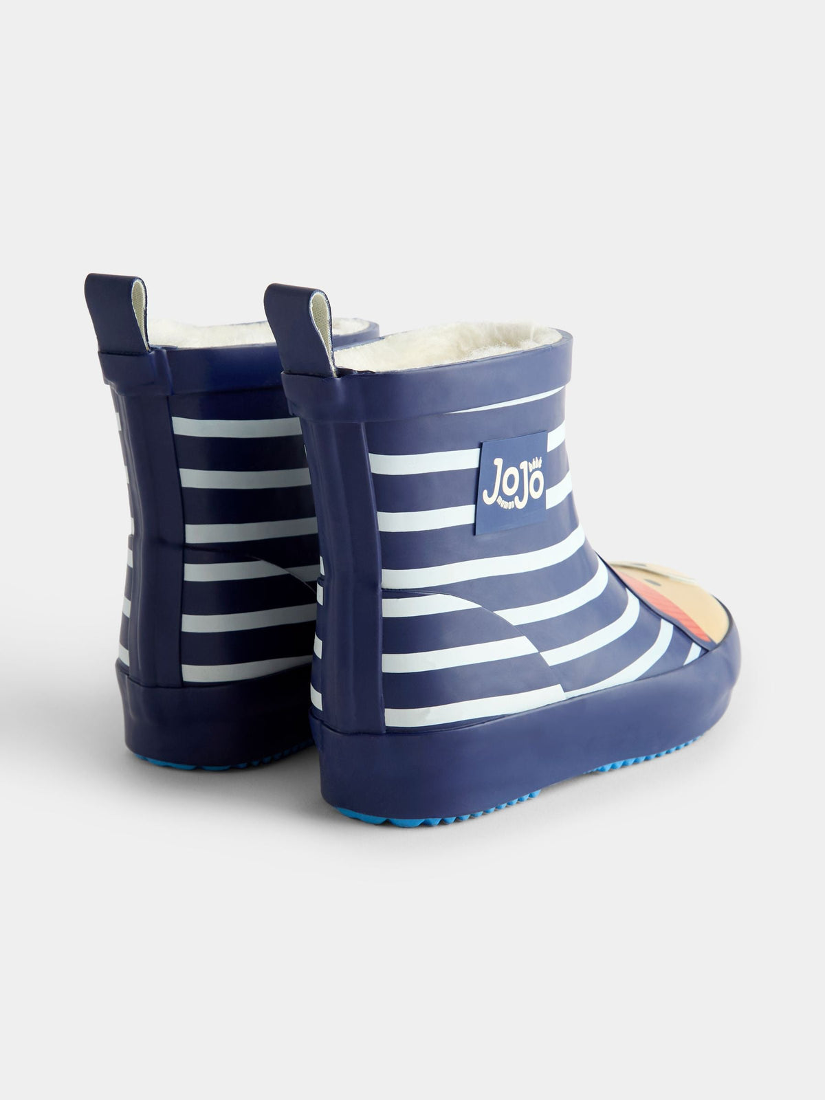 JoJo Maman Bébé Blue Walrus Cosy Lined Ankle Wellies - image 2