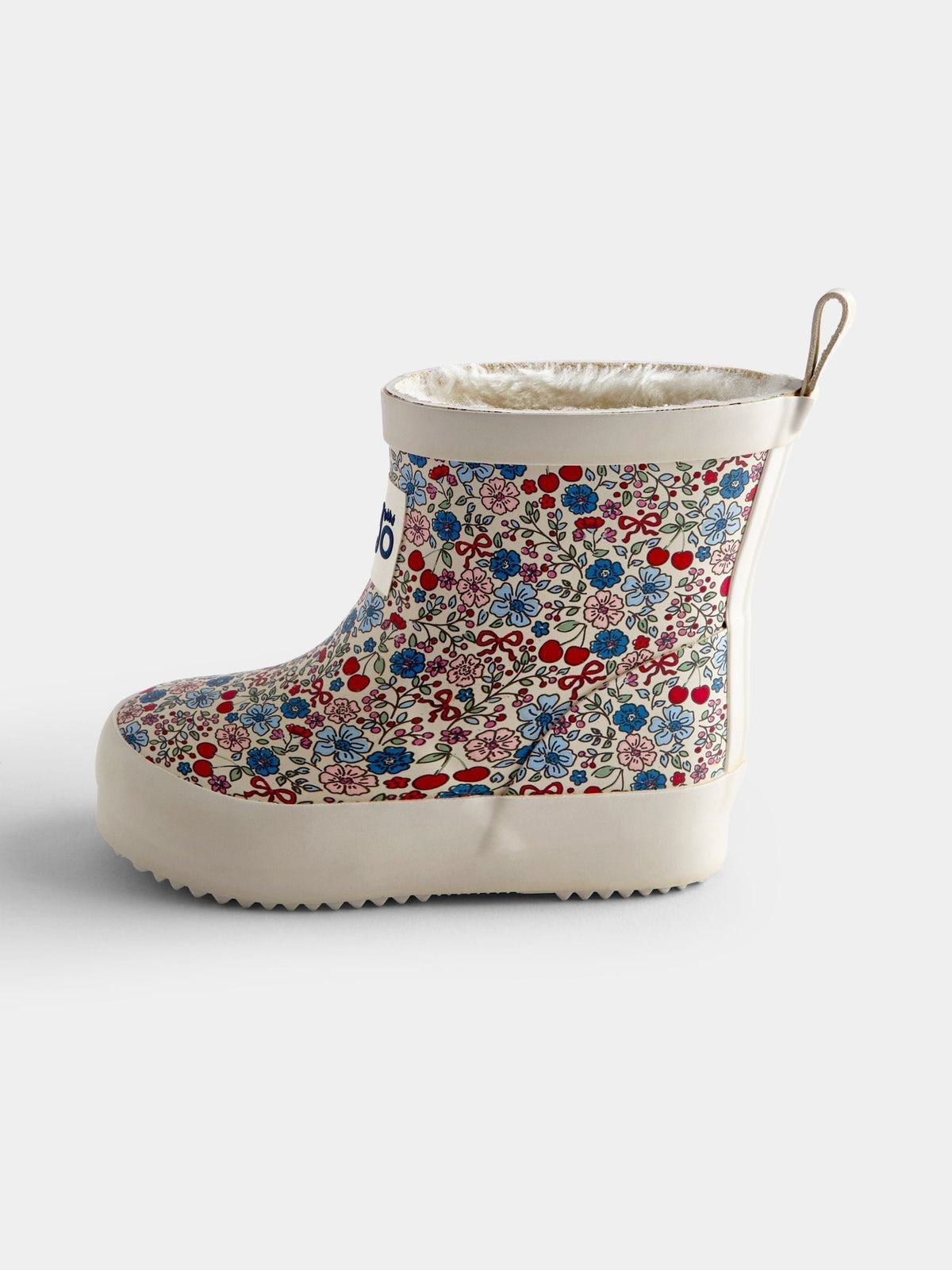 JoJo Maman Bébé Stone Floral Cosy Ankle Wellies - image 3
