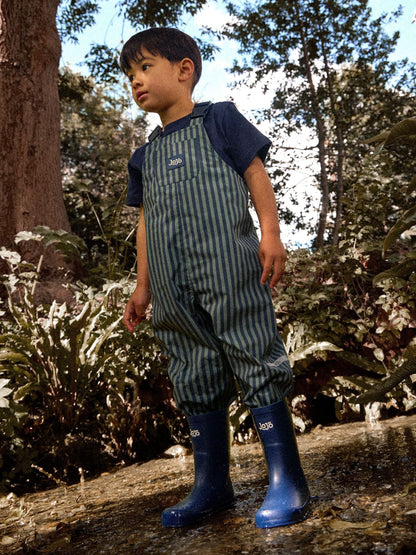 Dsiney Kidz - JoJo Maman Bébé Navy Blue Plain Wellies image 1