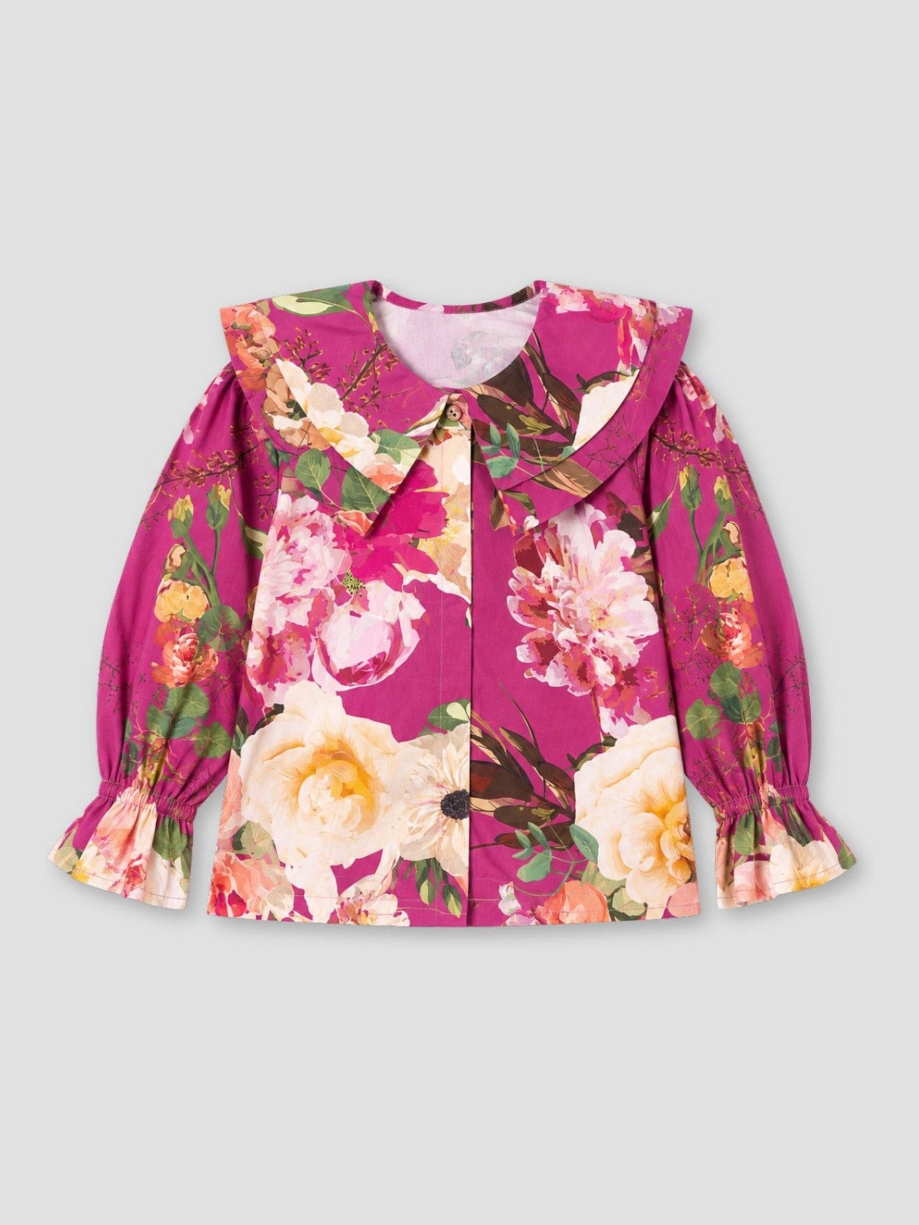 Dsiney Kidz - Angel & Rocket Pink Darcey Bow Print Top image 5
