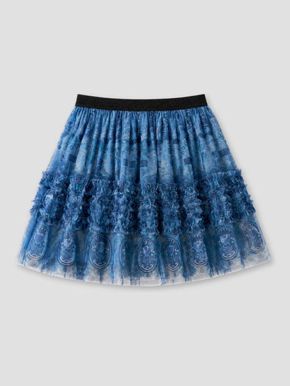Dsiney Kidz - Angel & Rocket Blue Isabelle Mesh Print Skirt image 4
