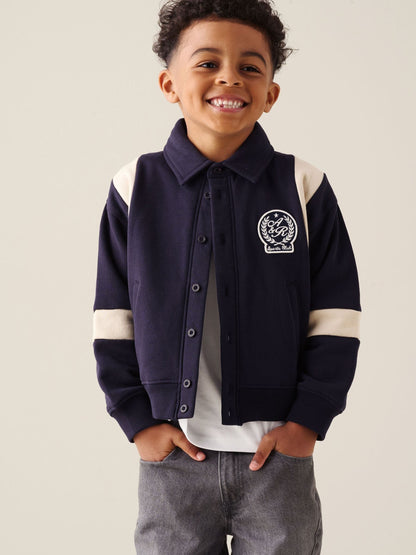 Dsiney Kidz - Angel & Rocket Blue Ace Sweat Varsity Jacket image 5