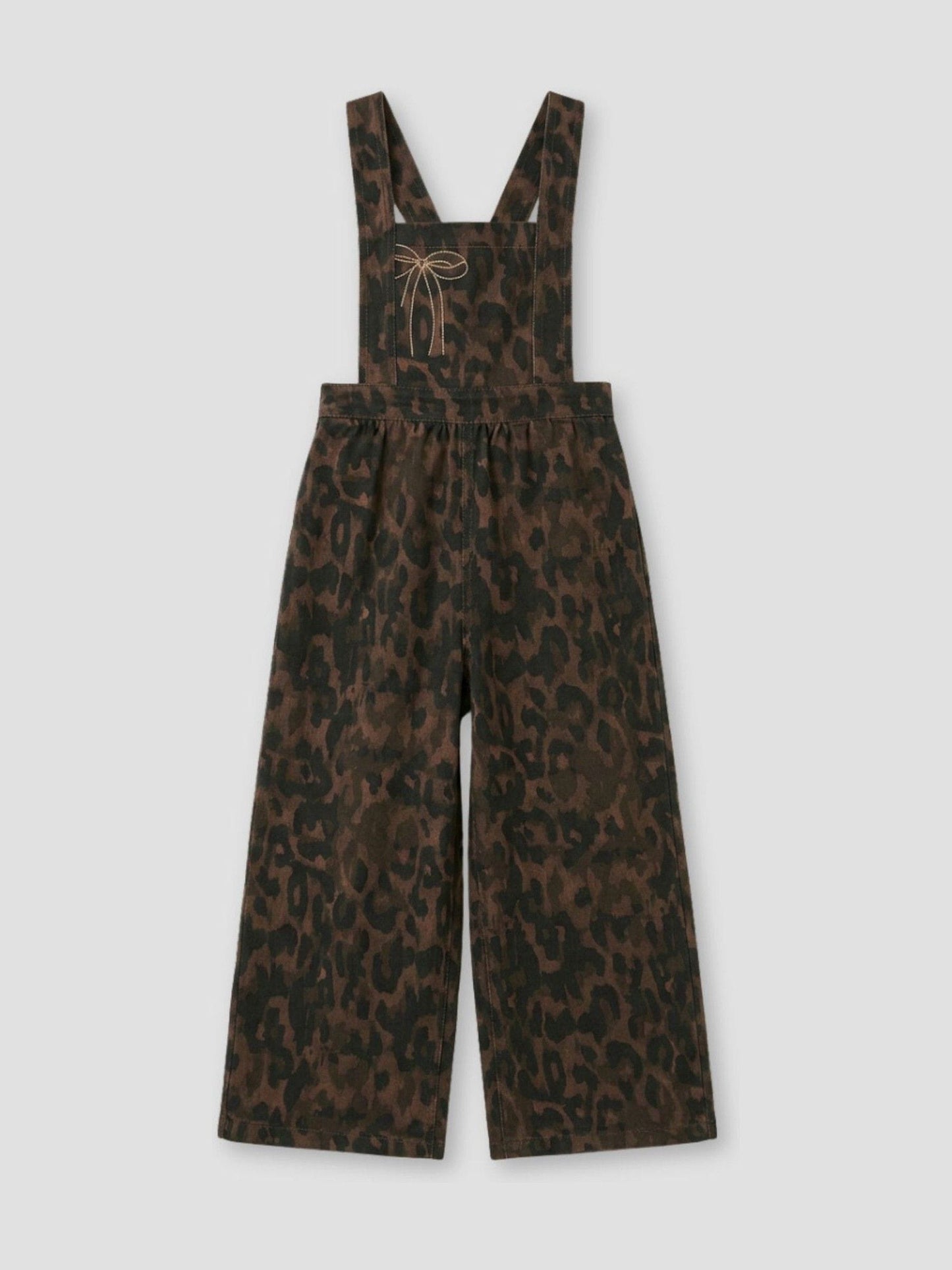 Dsiney Kidz - Angel & Rocket Brown Josie Leopard Dungarees image 8