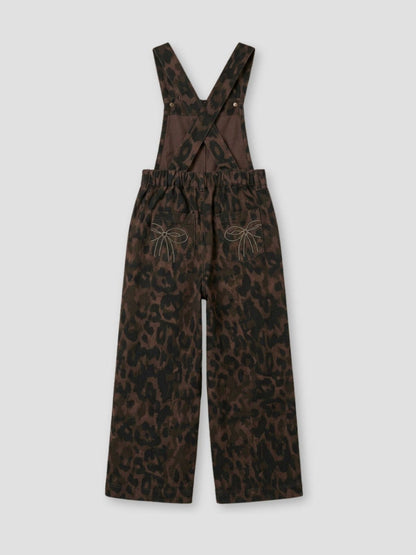 Dsiney Kidz - Angel & Rocket Brown Josie Leopard Dungarees image 9