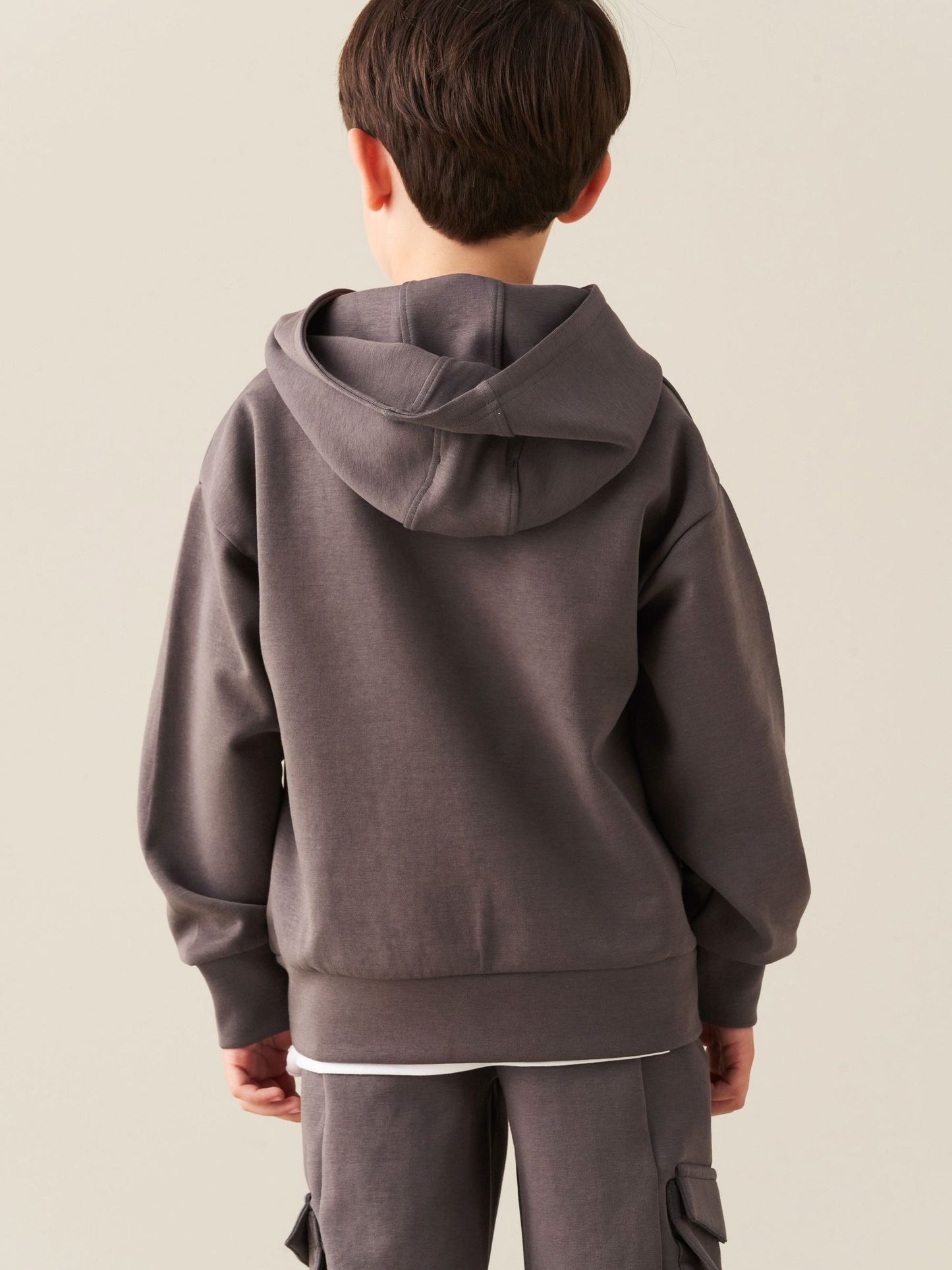 Dsiney Kidz - Angel & Rocket Grey Mason Cargo Pocket Hoodie image 3