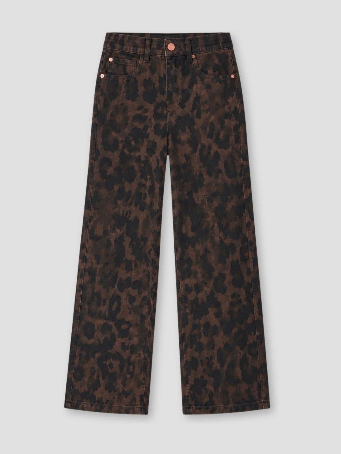 Dsiney Kidz - Angel & Rocket Brown Danni Leopard Jeans image 4