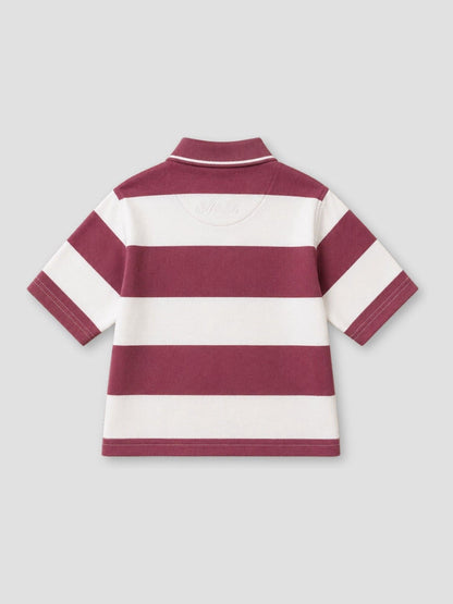 Dsiney Kidz - Angel & Rocket Red Rudy Striped Rugby Shirt image 5