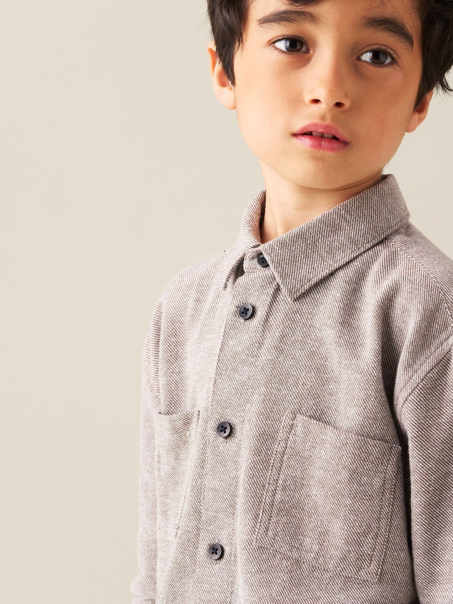 Dsiney Kidz - Angel & Rocket Grey Grayson Textured Shirt image 5