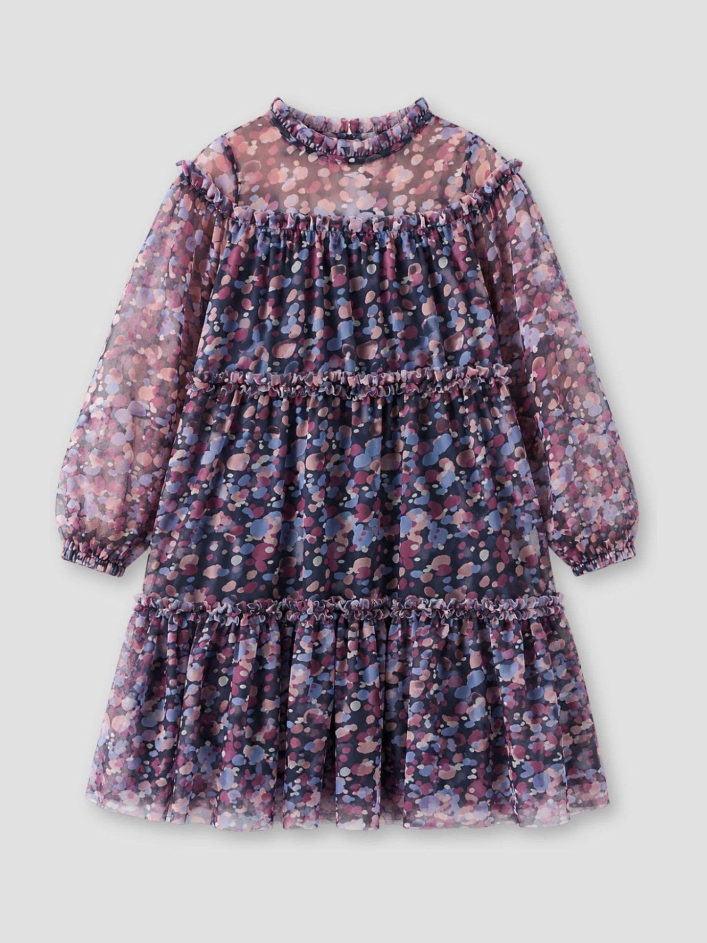 Dsiney Kidz - Angel & Rocket Blue Cara Tiered Mesh Dress image 10