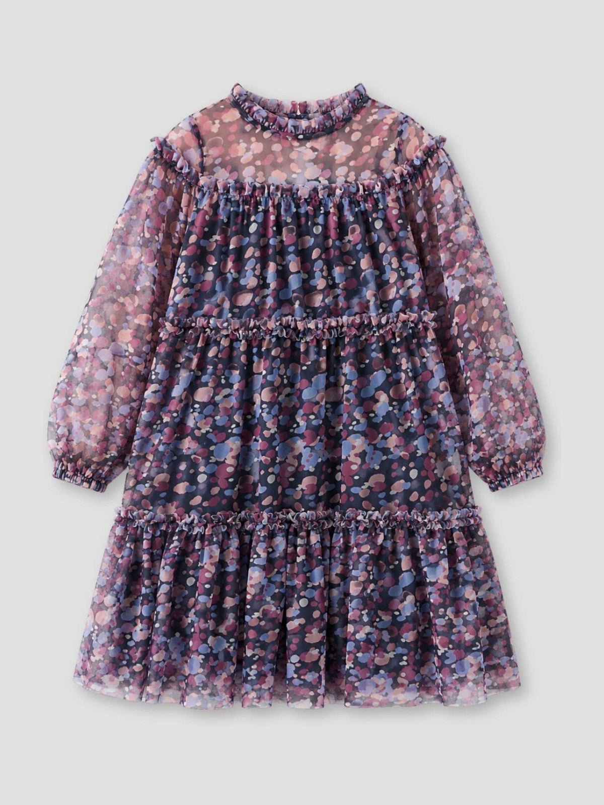 Dsiney Kidz - Angel & Rocket Blue Cara Tiered Mesh Dress image 10