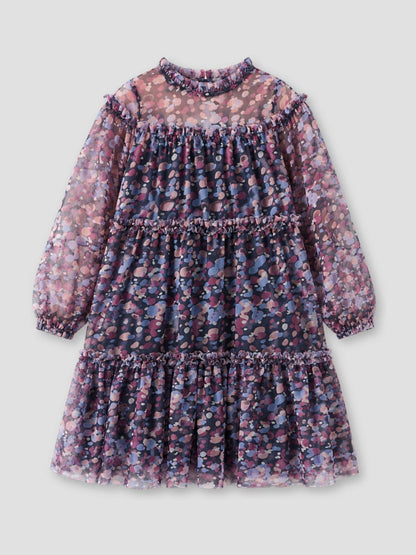 Dsiney Kidz - Angel & Rocket Blue Cara Tiered Mesh Dress image 10