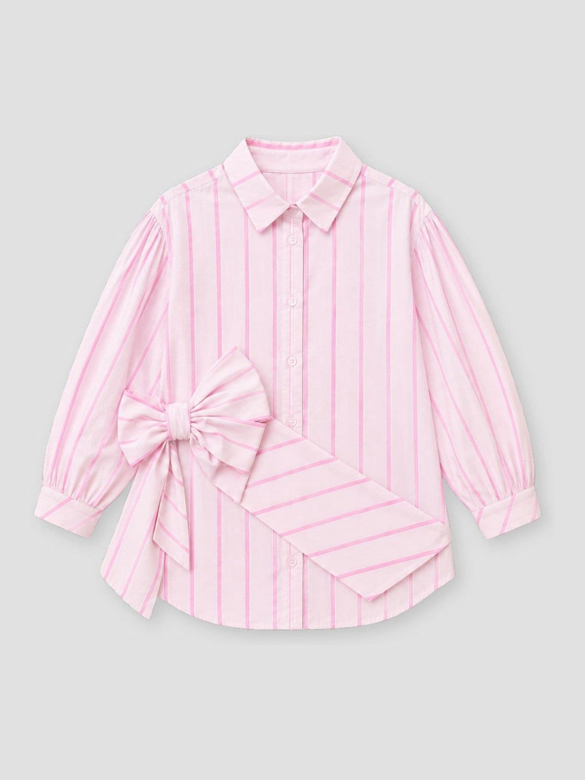 Dsiney Kidz - Angel & Rocket Pink Kelsey Stripe Shirt Mini Dress image 5
