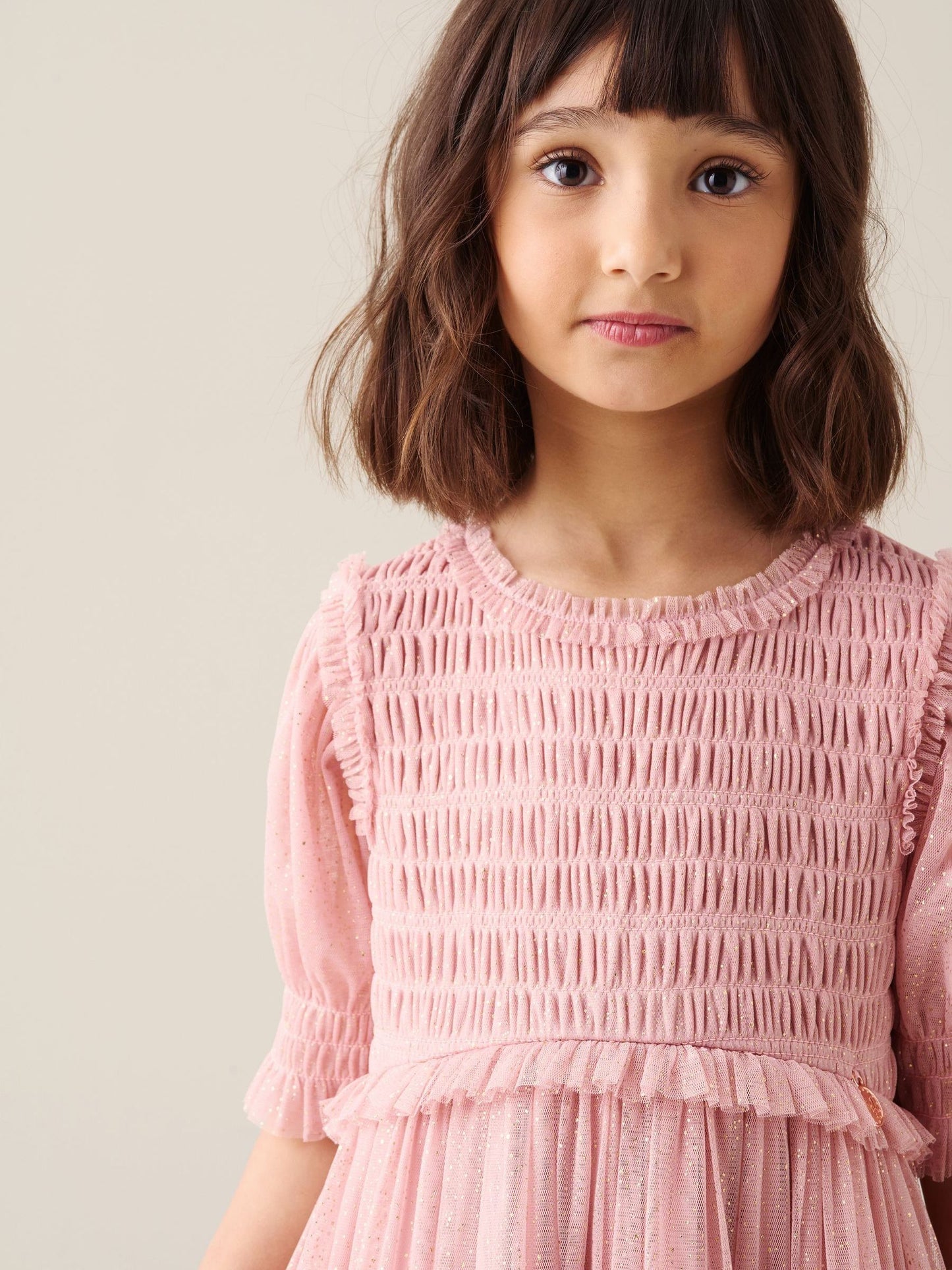 Dsiney Kidz - Angel & Rocket Pink Xeni Mesh Dress image 2