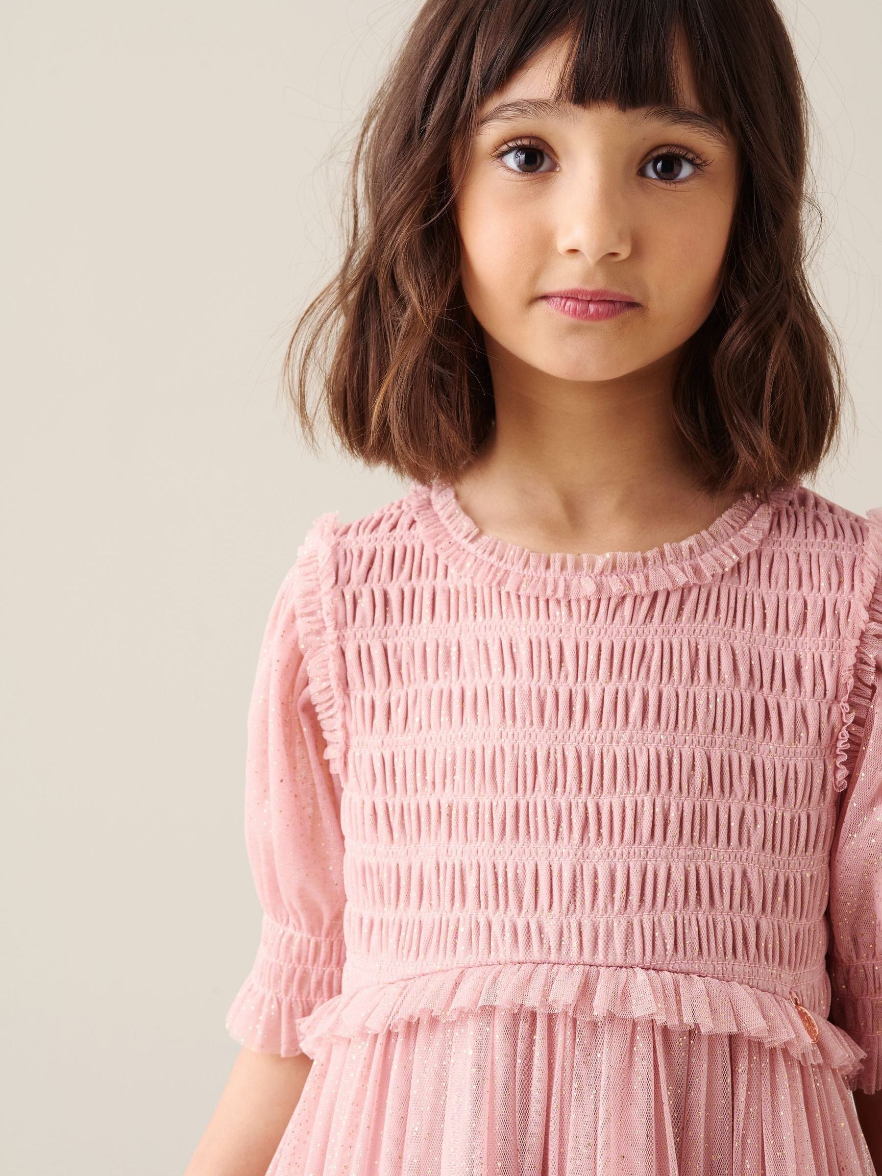 Dsiney Kidz - Angel & Rocket Pink Xeni Mesh Dress image 2